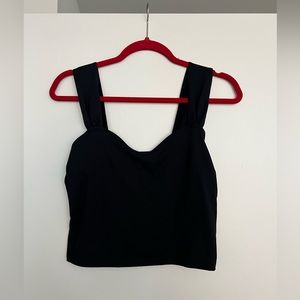 Abercrombie Seamless Fabric Sweetheart Top